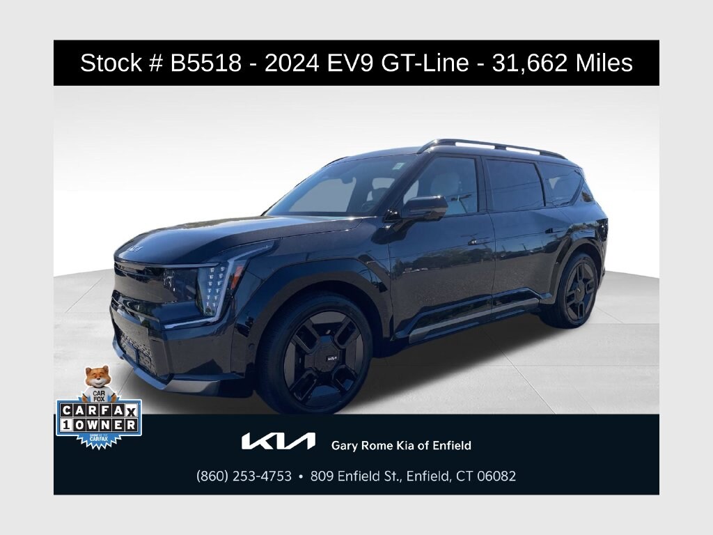 Used 2024 Kia EV9 GT-Line with VIN KNDAEFS53R6021856 for sale in Enfield, CT