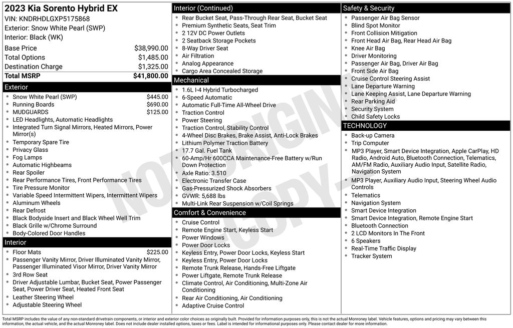 2023 Kia Sorento EX Hybrid - Photo 30