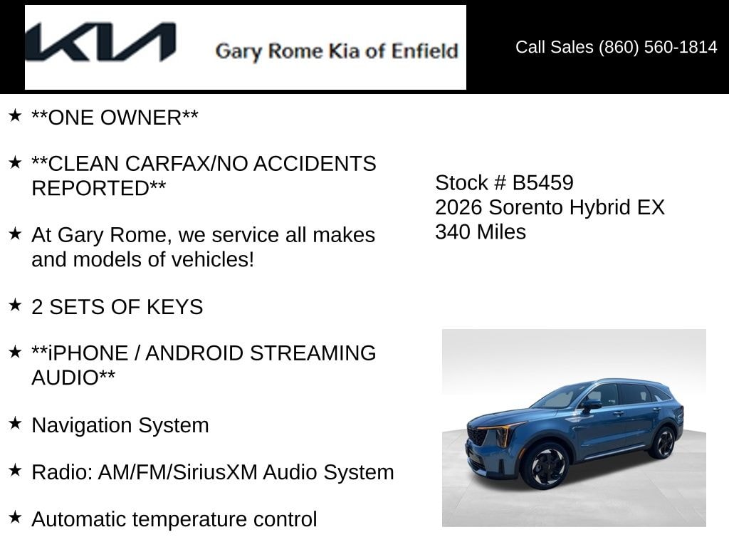 2026 Kia Sorento EX Hybrid - Photo 6