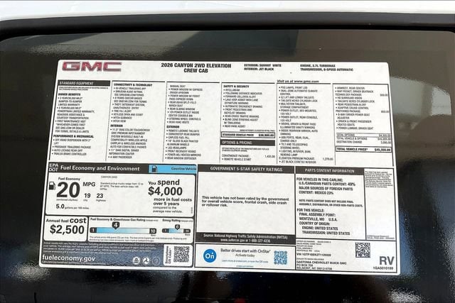 2026 GMC Canyon Elevation - Photo 15