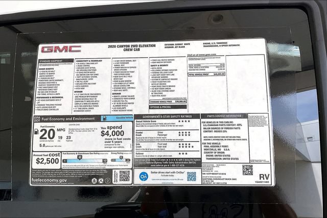 2026 GMC Canyon Elevation - Photo 15