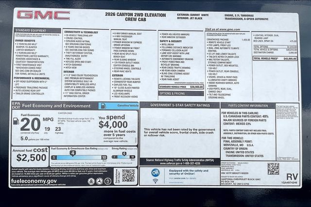 2026 GMC Canyon Elevation - Photo 15