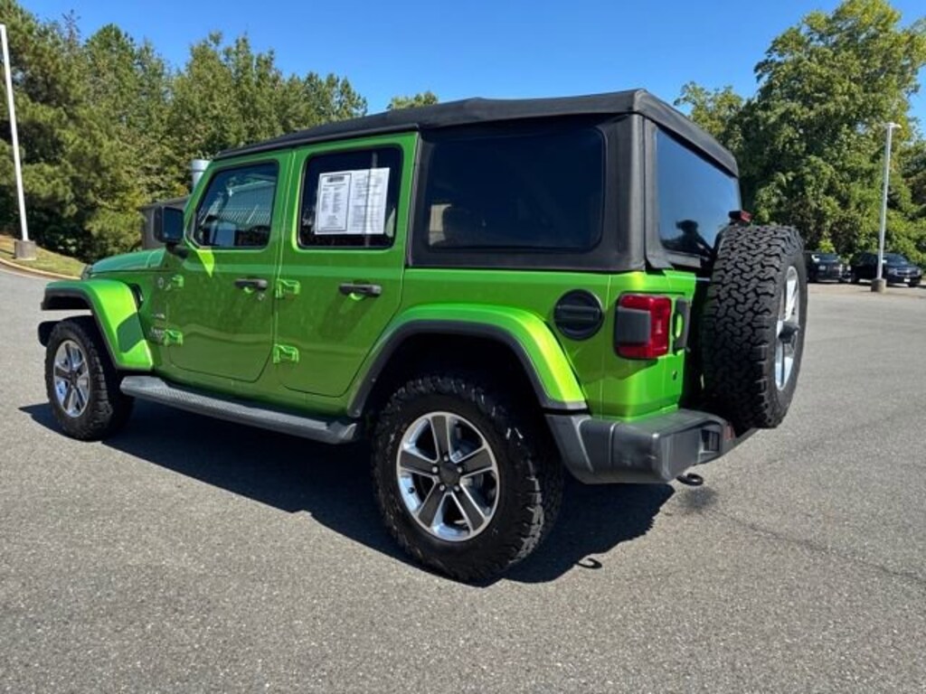 Used 2019 Jeep Wrangler Unlimited Sahara 4x4 SUV