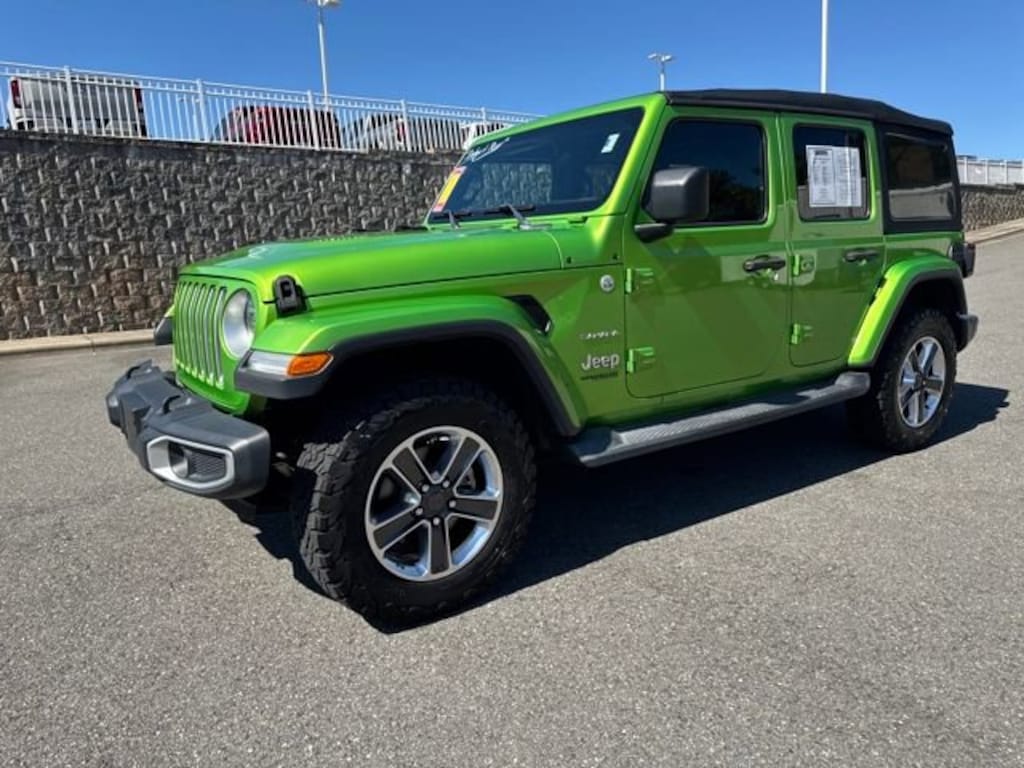 Used 2019 Jeep Wrangler Unlimited Sahara 4x4 SUV