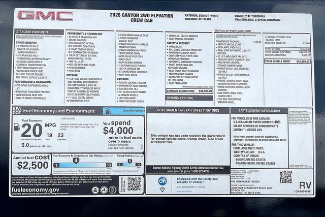 2026 GMC Canyon Elevation - Photo 15