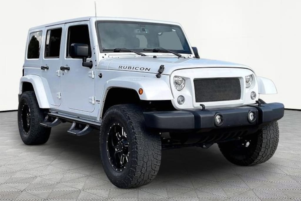 Used 2017 Jeep Wrangler Unlimited Rubicon 4x4 SUV