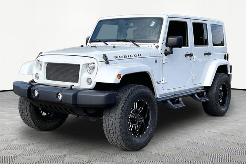 Used 2017 Jeep Wrangler Unlimited Rubicon 4x4 SUV