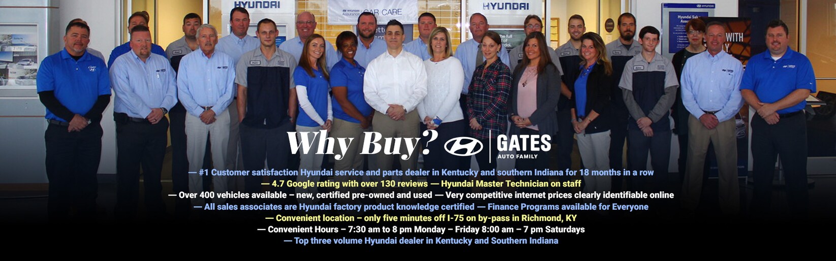 New Hyundai and Used Car Dealer Serving Richmond Gates Hyundai