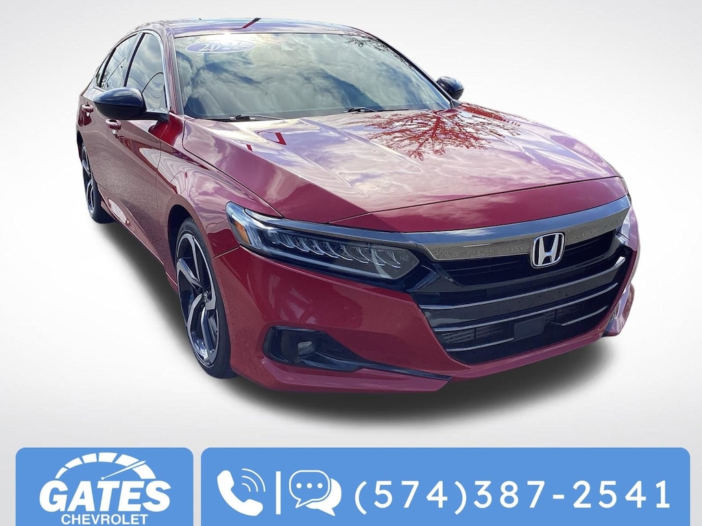Used 2021 Honda Accord Sedan Sport