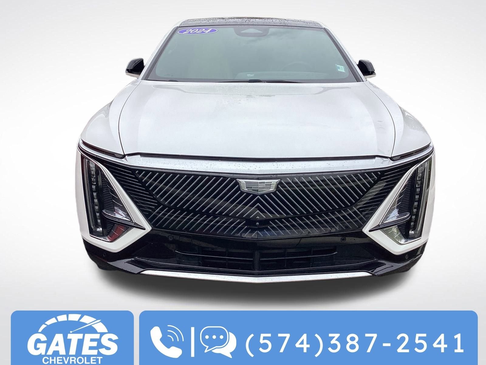 Used 2024 Cadillac LYRIQ Luxury 3 with VIN 1GYKPSRL6RZ112687 for sale in South Bend, IN