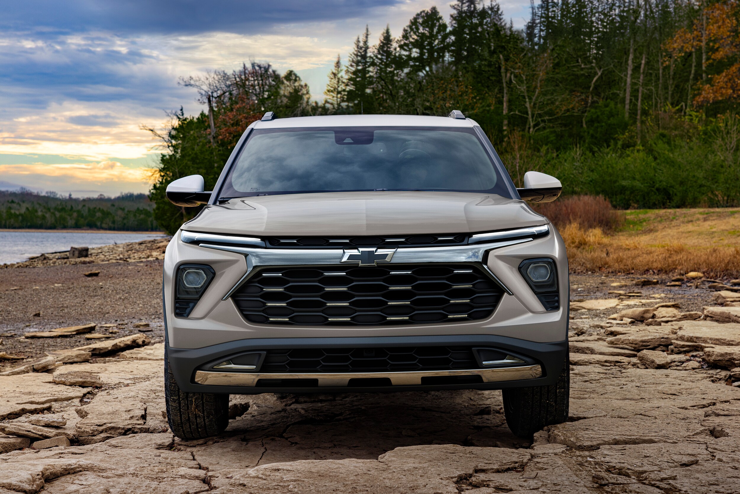 Front view of a 2026 Chevy Trailblazer.