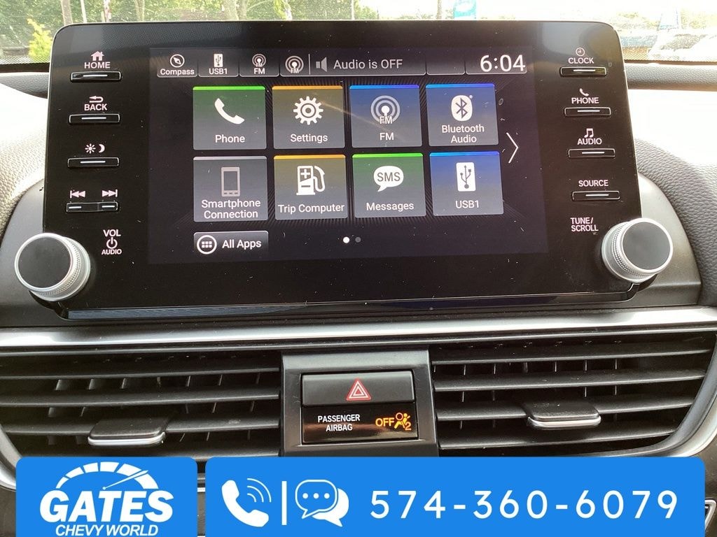 Used 2020 Honda Accord EX-L 1.5T Sedan