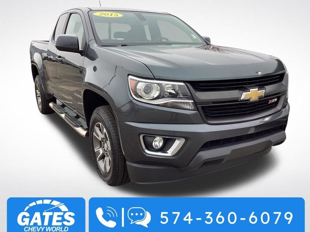 Used 2015 Chevrolet Colorado 4WD Z71 Truck Extended Cab