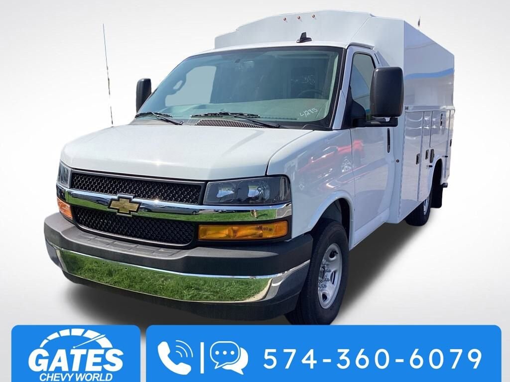 New 2025 Chevrolet Express Cutaway 3500 1WT Cutaway Van