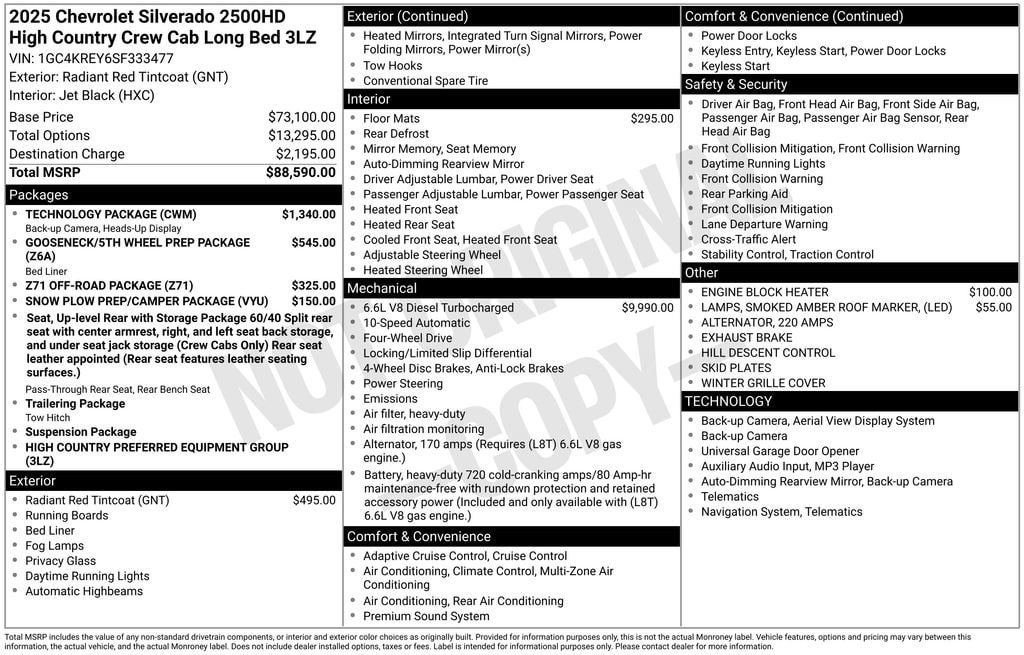 2025 Chevrolet Silverado 2500HD High Country - Photo 12