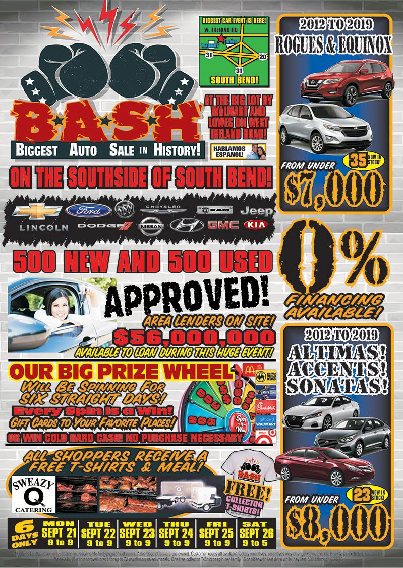 BASH Sale Sept 2126 Gates Automotive Gates Chevy World