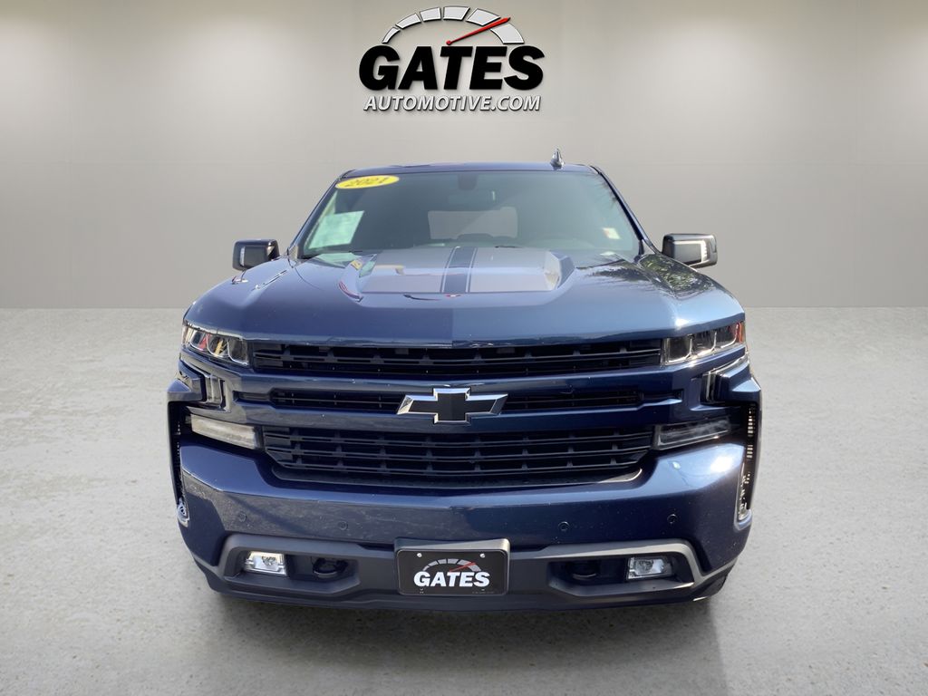 Used 2021 Chevrolet Silverado 1500 RST with VIN 3GCUYEED2MG130687 for sale in Mishawaka, IN