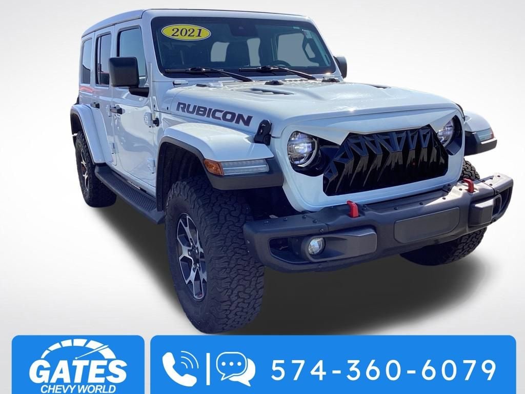 Used 2021 Jeep Wrangler Unlimited Rubicon SUV