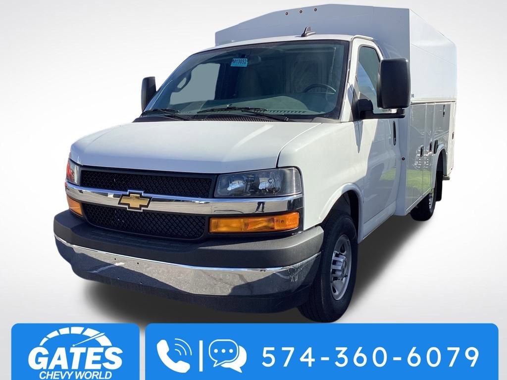New 2025 Chevrolet Express Cutaway 3500 1WT Cutaway Van