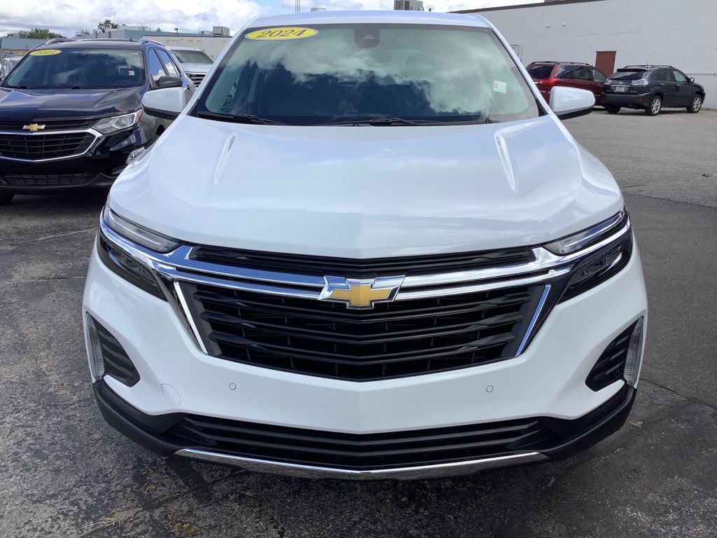 Used 2024 Chevrolet Equinox LT with VIN 3GNAXUEGXRL358968 for sale in Mishawaka, IN