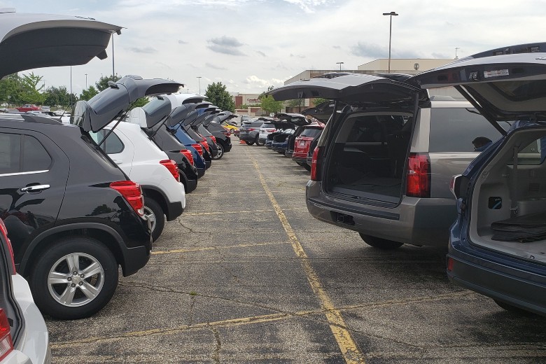 Used cars at Gate of Elkhart