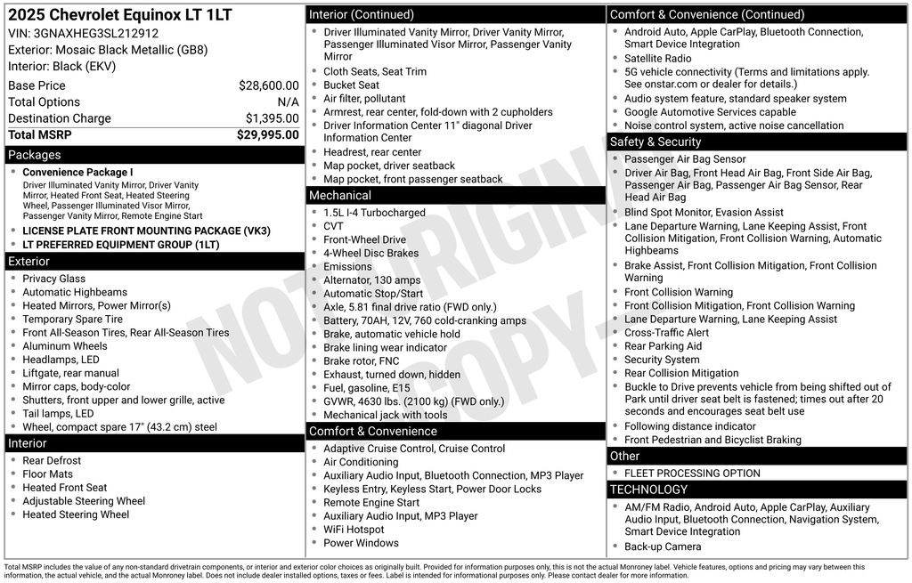2025 Chevrolet Equinox LT - Photo 13