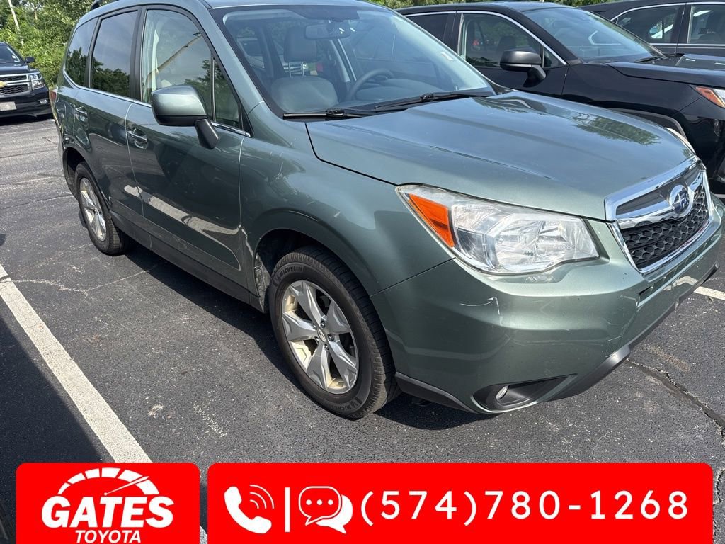 Used 2015 Subaru Forester i Limited with VIN JF2SJAKC7FH489785 for sale in South Bend, IN