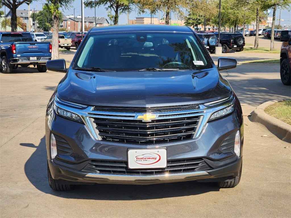 Used 2022 Chevrolet Equinox LT with VIN 3GNAXKEV2NS229898 for sale in Dallas, TX