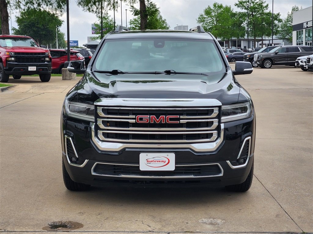 Used 2023 GMC Acadia SLT with VIN 1GKKNML41PZ191017 for sale in Dallas, TX