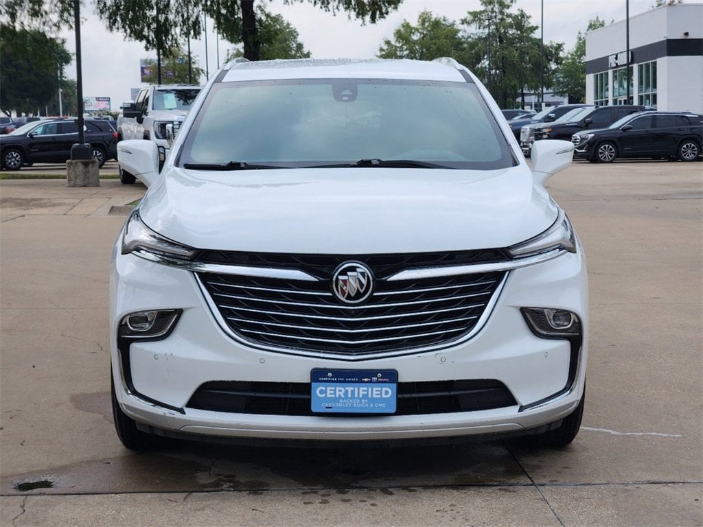 Certified 2022 Buick Enclave Premium with VIN 5GAERCKW4NJ130820 for sale in Dallas, TX