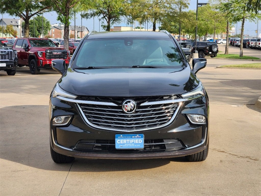 Certified 2022 Buick Enclave Premium with VIN 5GAERCKW2NJ130895 for sale in Dallas, TX