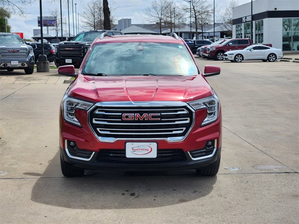 Used 2022 GMC Terrain SLT with VIN 3GKALVEV7NL191783 for sale in Dallas, TX