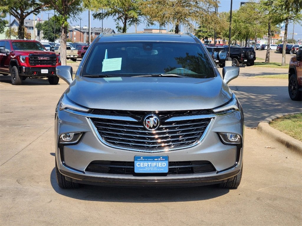 Certified 2023 Buick Enclave Essence with VIN 5GAERBKW2PJ196943 for sale in Dallas, TX