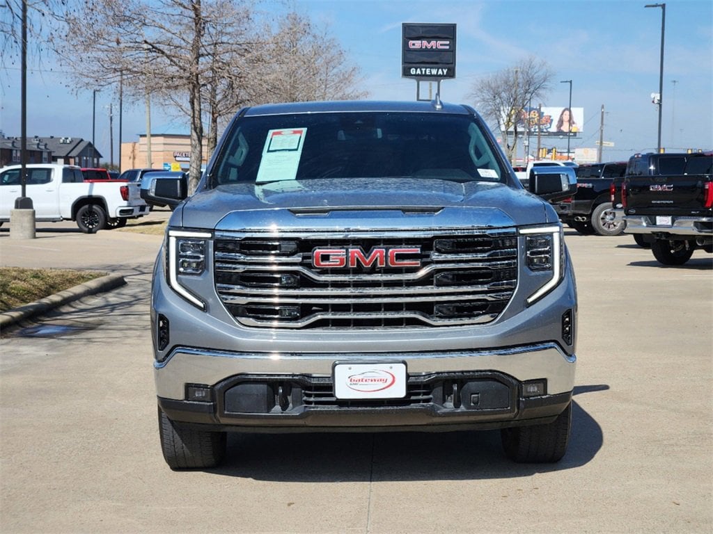 Used 2023 GMC Sierra 1500 SLT with VIN 3GTPHDE8XPG344776 for sale in Dallas, TX