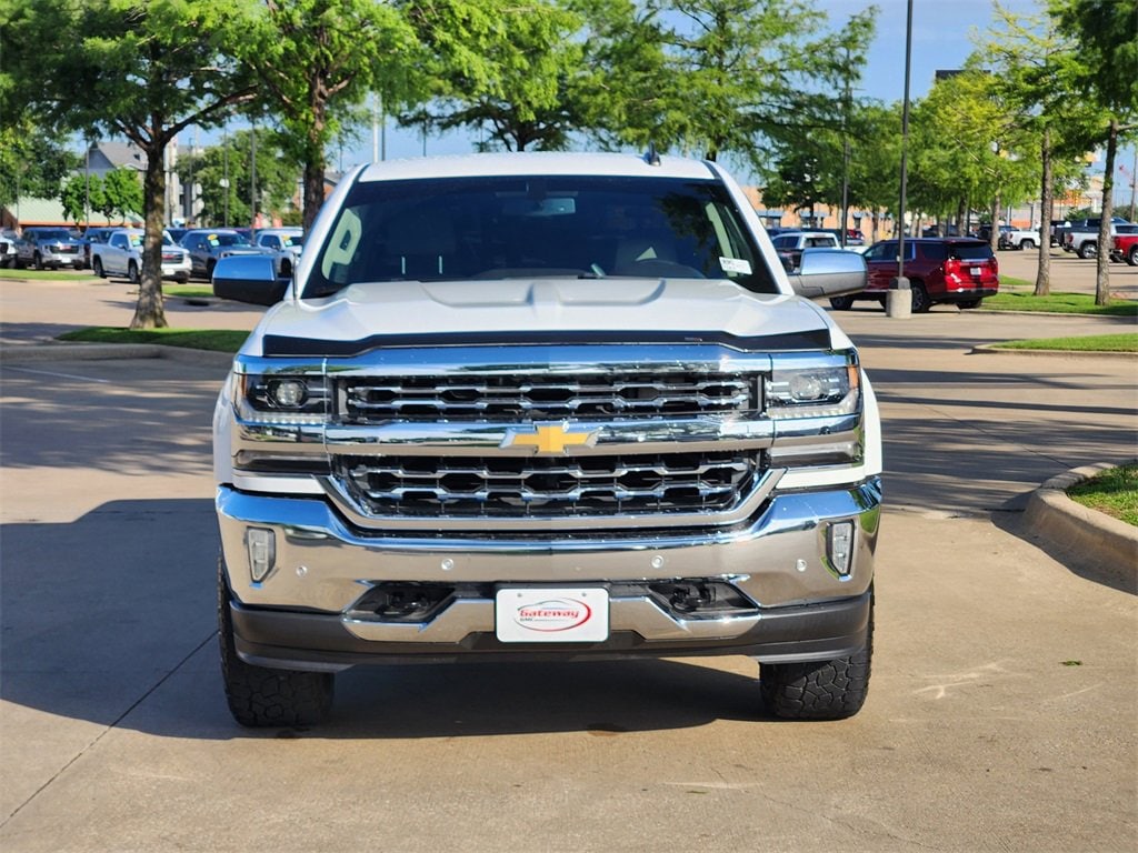 Used 2018 Chevrolet Silverado 1500 LTZ with VIN 3GCPCSEC2JG357097 for sale in Dallas, TX