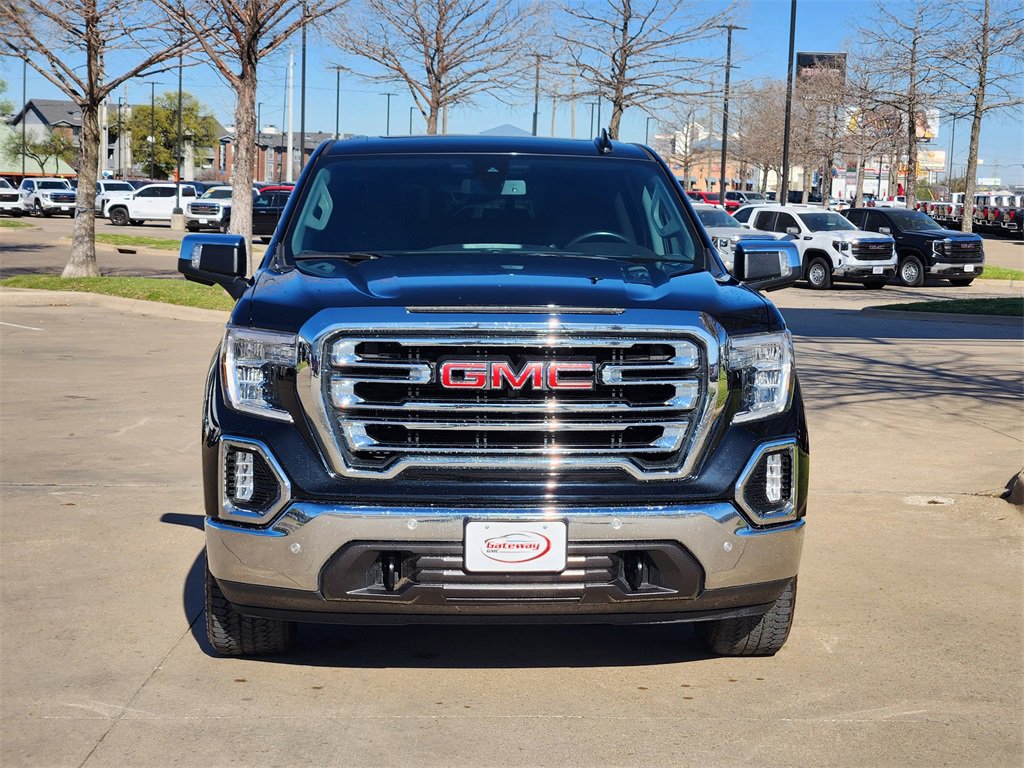 Used 2021 GMC Sierra 1500 SLT with VIN 3GTU9DED9MG240286 for sale in Dallas, TX