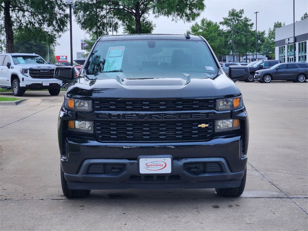 Used 2022 Chevrolet Silverado 1500 Limited Custom with VIN 3GCPWBEK5NG118938 for sale in Dallas, TX