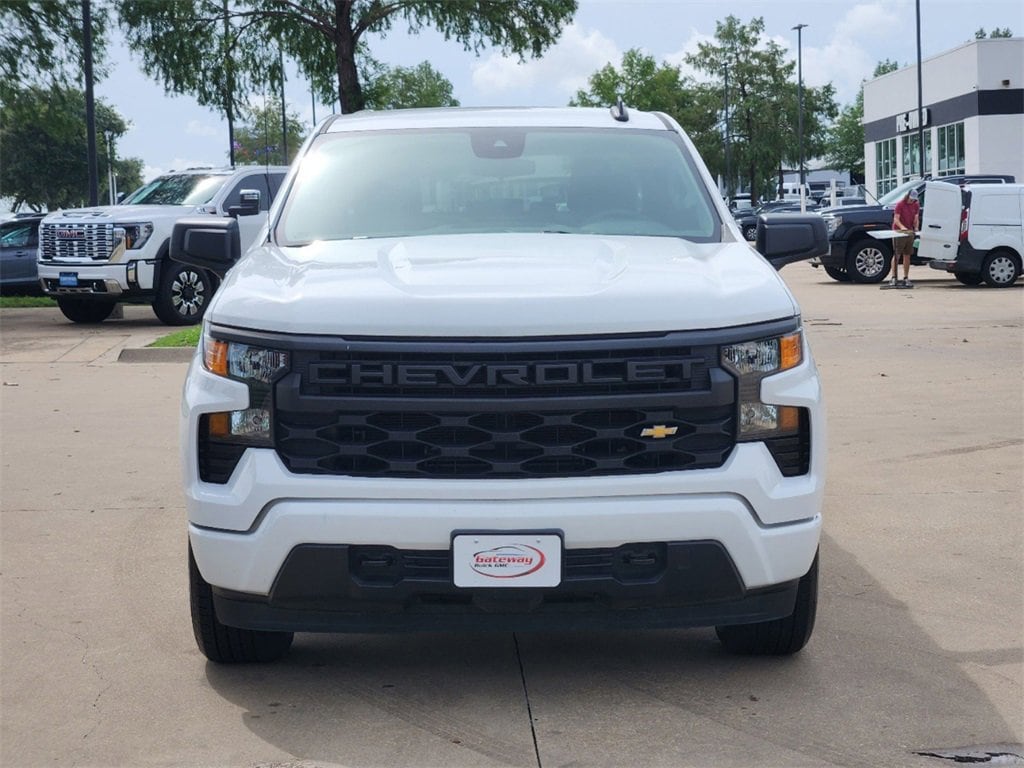 Used 2022 Chevrolet Silverado 1500 Custom with VIN 3GCPABEK8NG539261 for sale in Dallas, TX