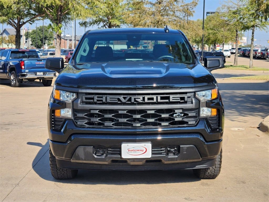 Used 2023 Chevrolet Silverado 1500 Custom with VIN 1GCPABEK3PZ325099 for sale in Dallas, TX