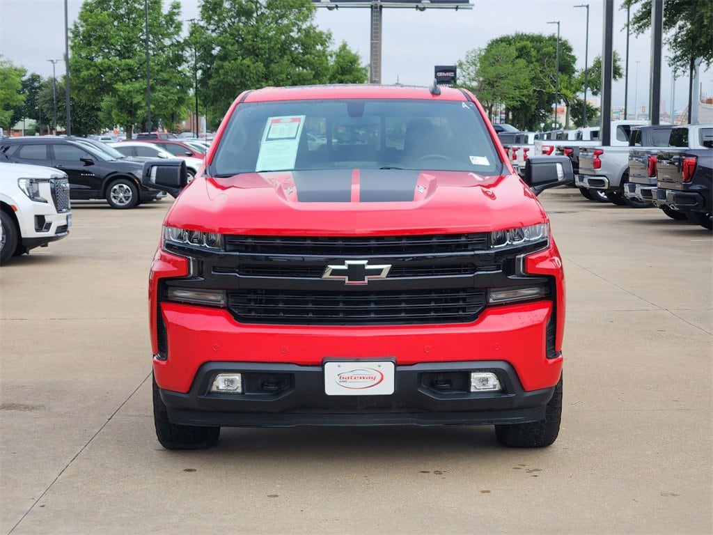 Used 2021 Chevrolet Silverado 1500 RST with VIN 1GCUYEEL4MZ207213 for sale in Dallas, TX