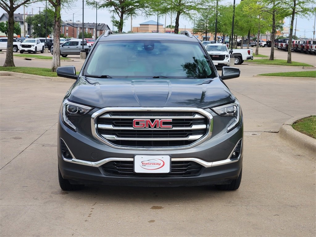 Used 2020 GMC Terrain SLT with VIN 3GKALVEV8LL133453 for sale in Dallas, TX