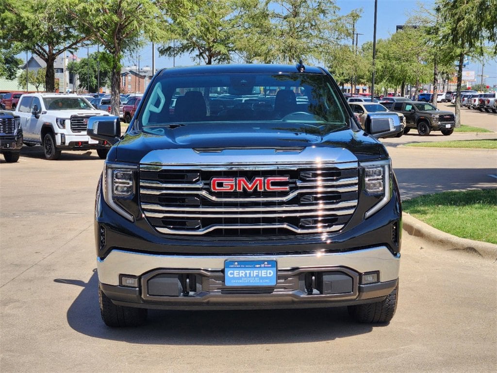 Used 2023 GMC Sierra 1500 SLT with VIN 3GTUUDED4PG117823 for sale in Dallas, TX