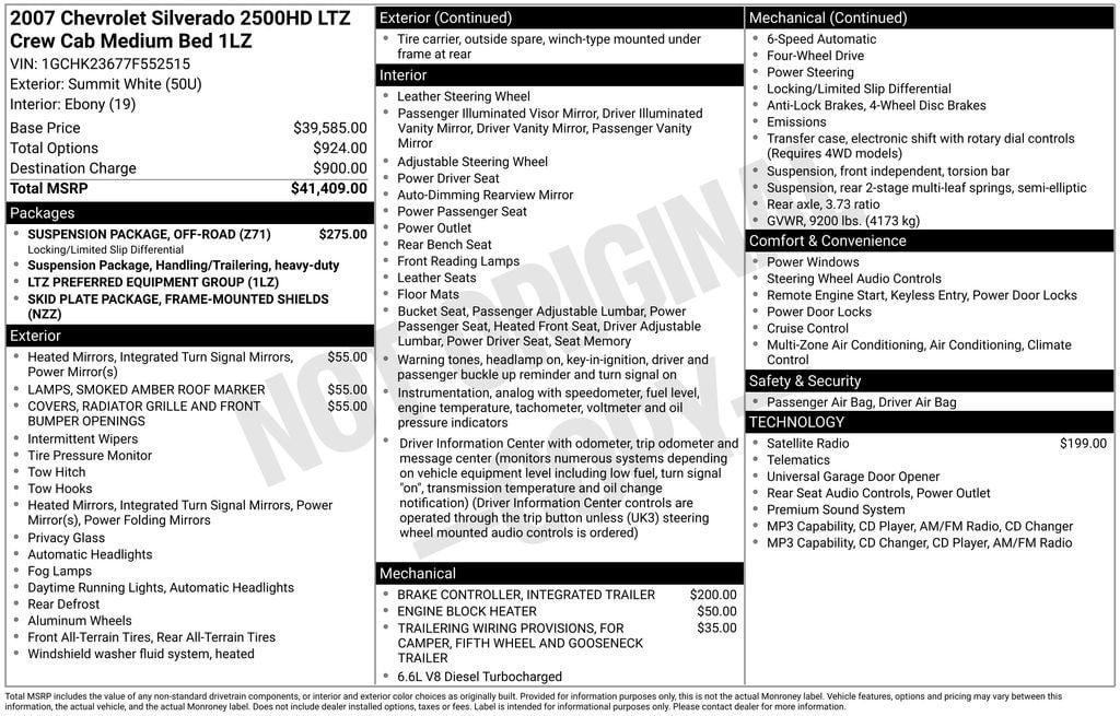 2007 Chevrolet Silverado 2500HD LTZ - Photo 6
