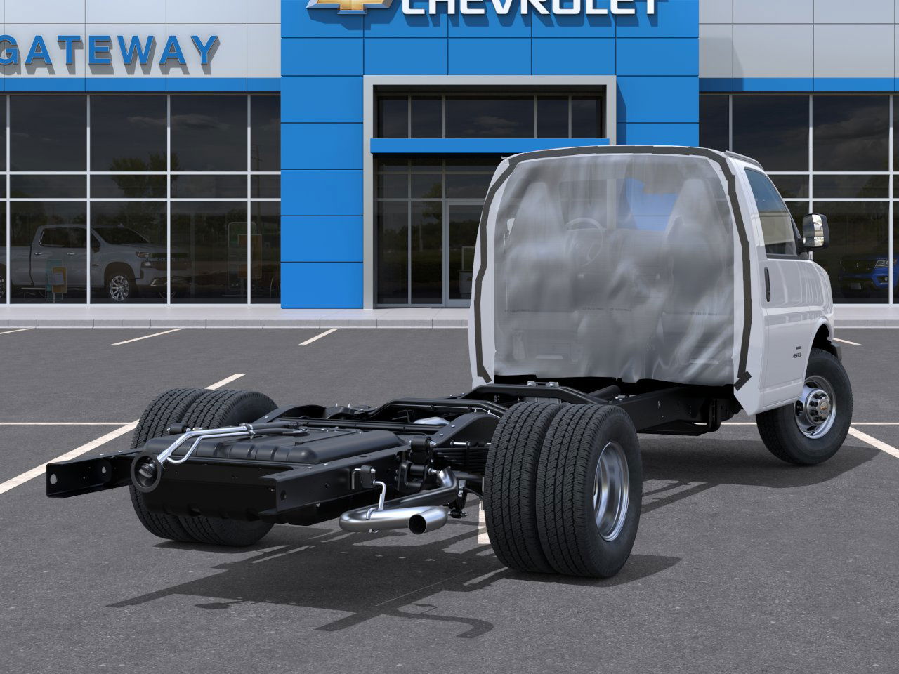 2025 Chevrolet Express 3500 Cutaway Van photo 3
