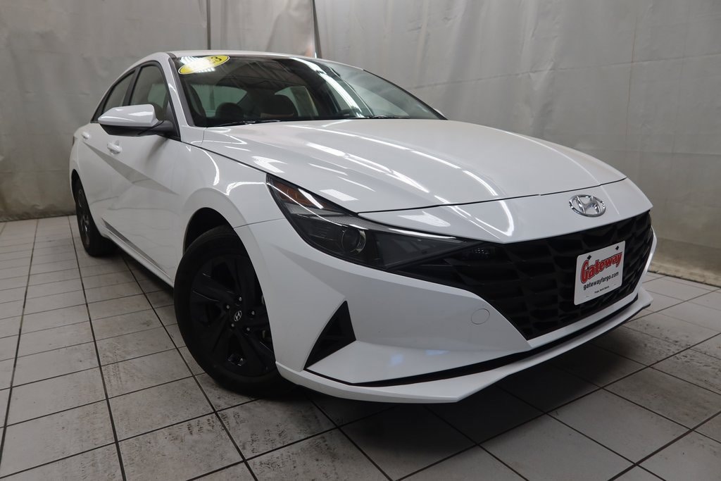 Used 2023 Hyundai Elantra Hybrid Blue