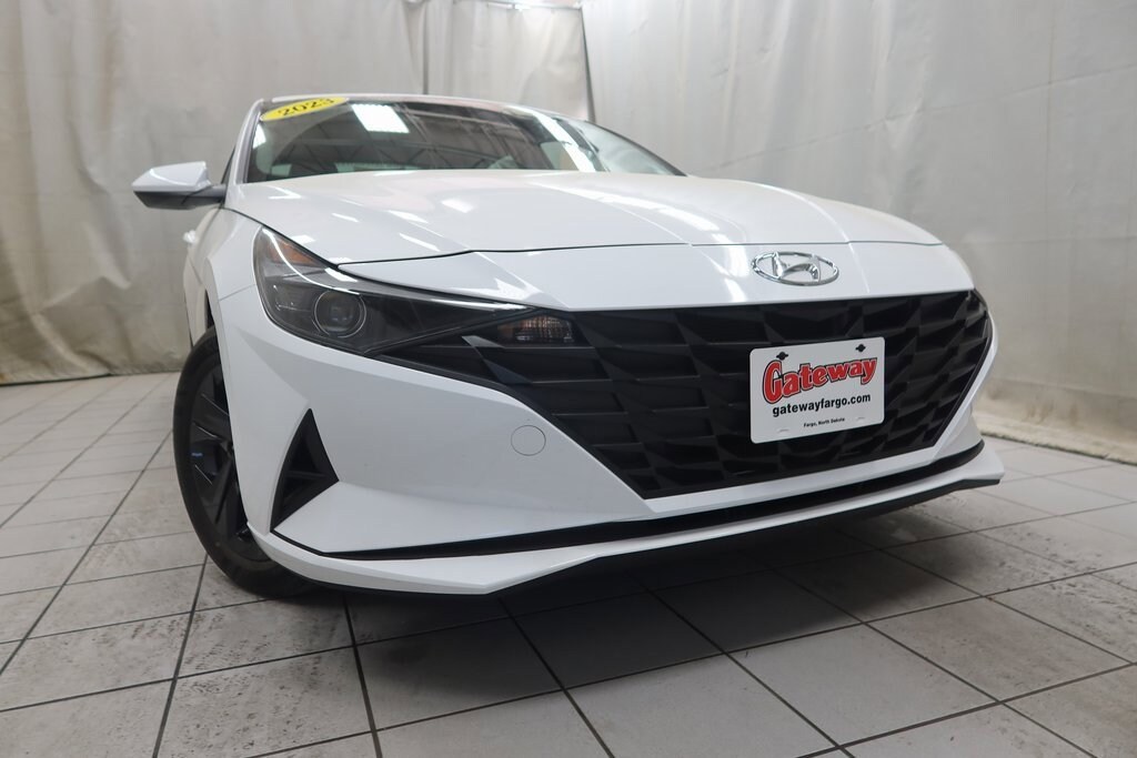 Used 2023 Hyundai Elantra Hybrid Blue