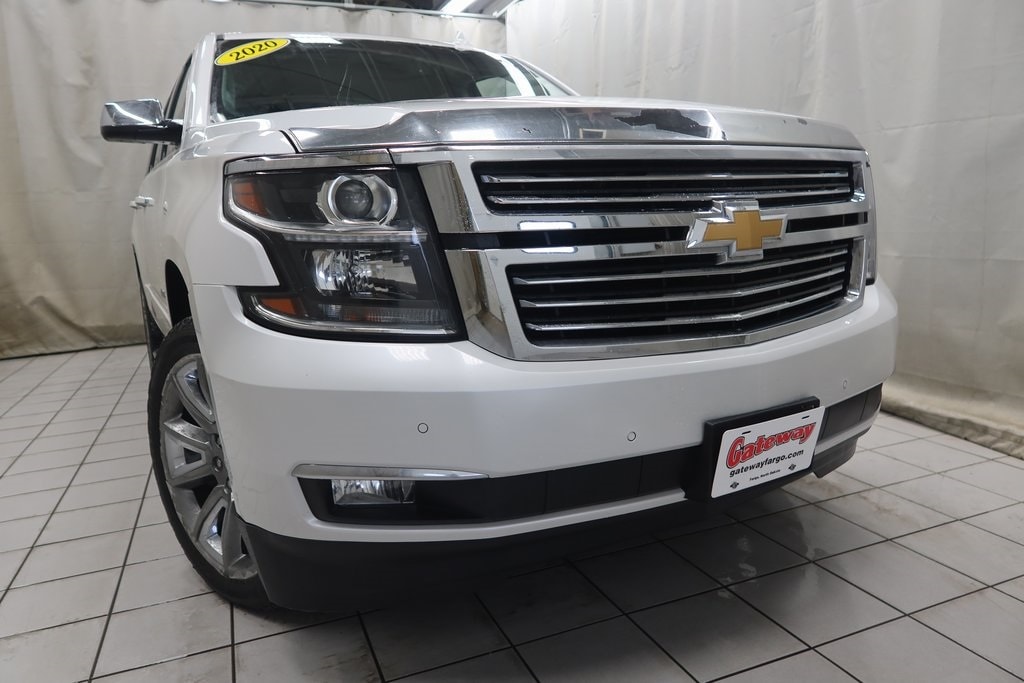 Used 2020 Chevrolet Tahoe Premier with VIN 1GNSKCKC7LR223574 for sale in Fargo, ND