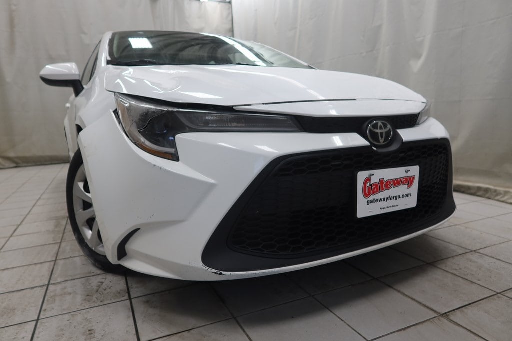 Used 2020 Toyota Corolla LE with VIN 5YFEPRAEXLP107079 for sale in Fargo, ND