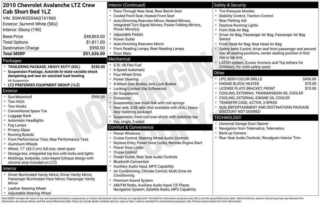 2010 Chevrolet Avalanche LTZ - Photo 6
