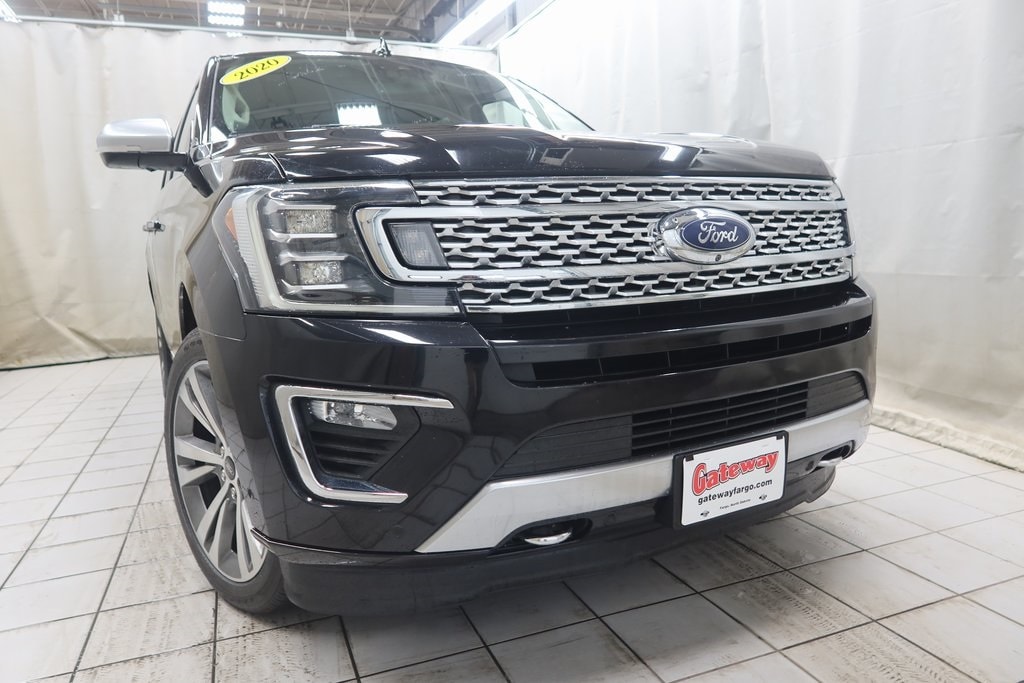Used 2020 Ford Expedition Platinum with VIN 1FMJU1MT9LEA01539 for sale in Fargo, ND